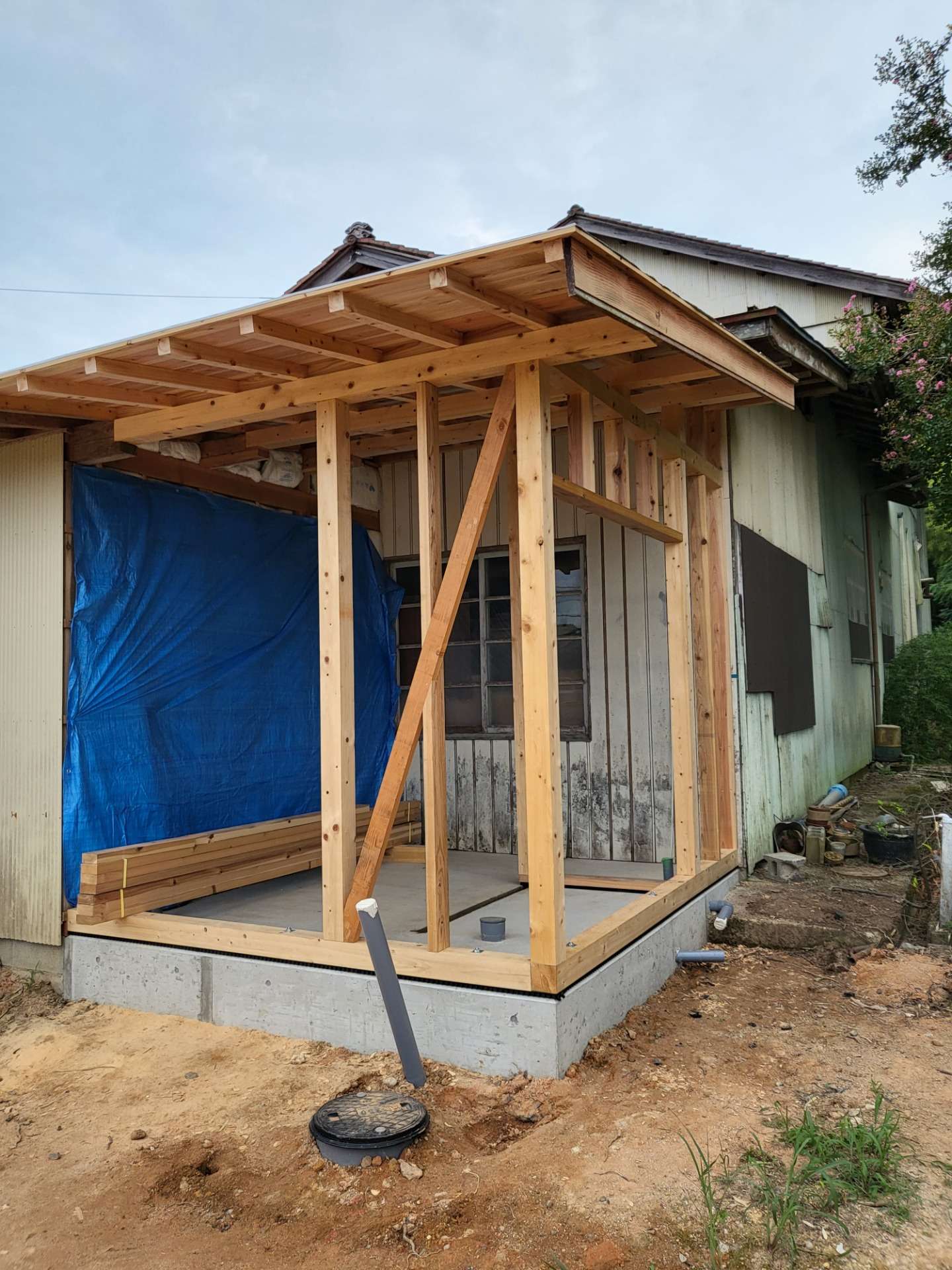 出石町 トイレ増築